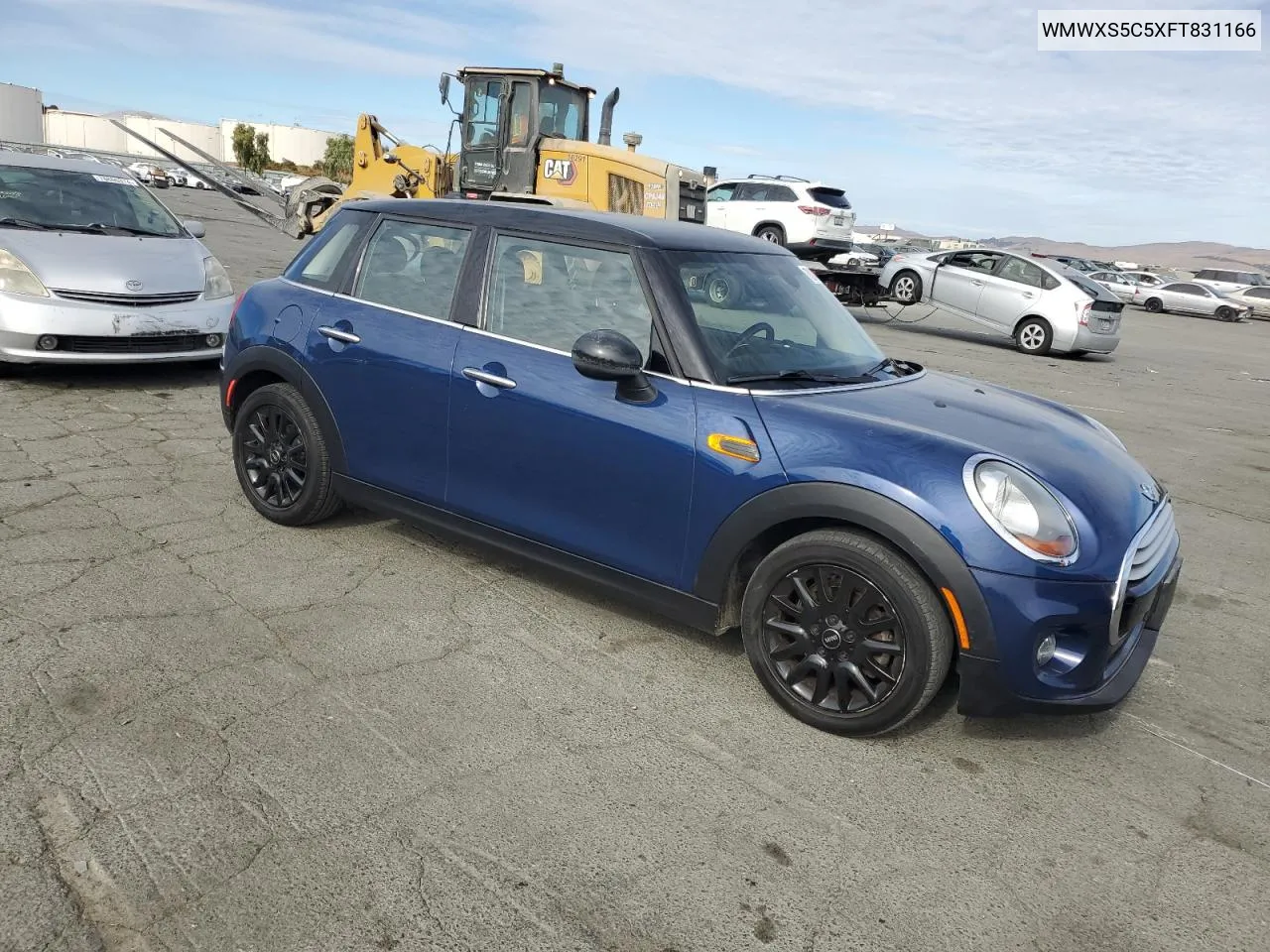 2015 Mini Cooper VIN: WMWXS5C5XFT831166 Lot: 78248204