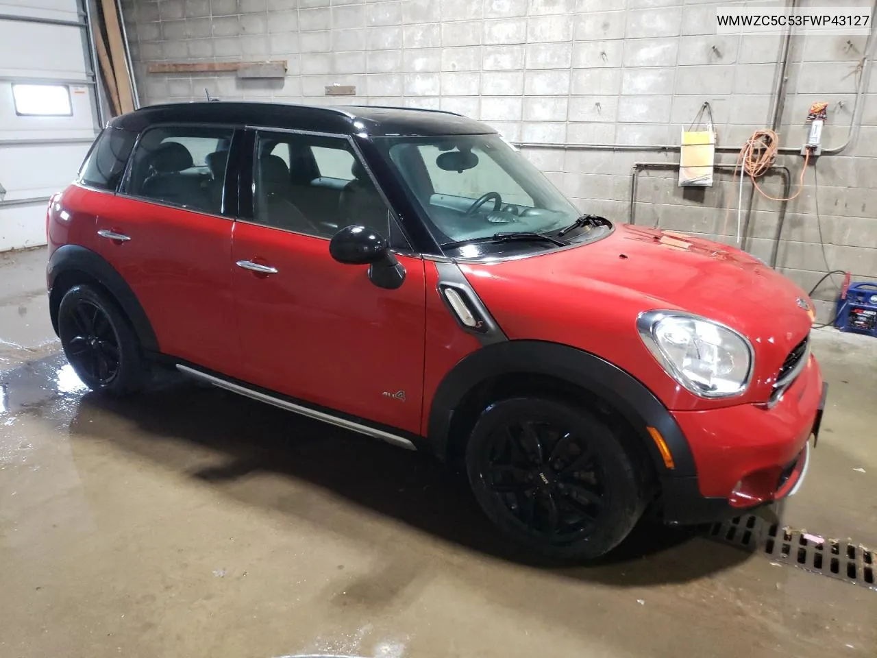 2015 Mini Cooper S Countryman VIN: WMWZC5C53FWP43127 Lot: 78308564