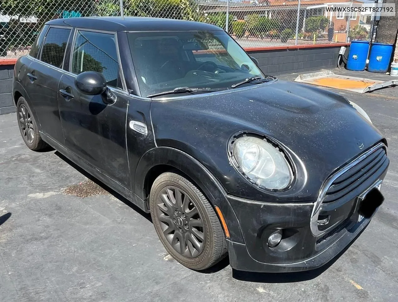 2015 Mini Cooper VIN: WMWXS5C52FT827192 Lot: 78333134