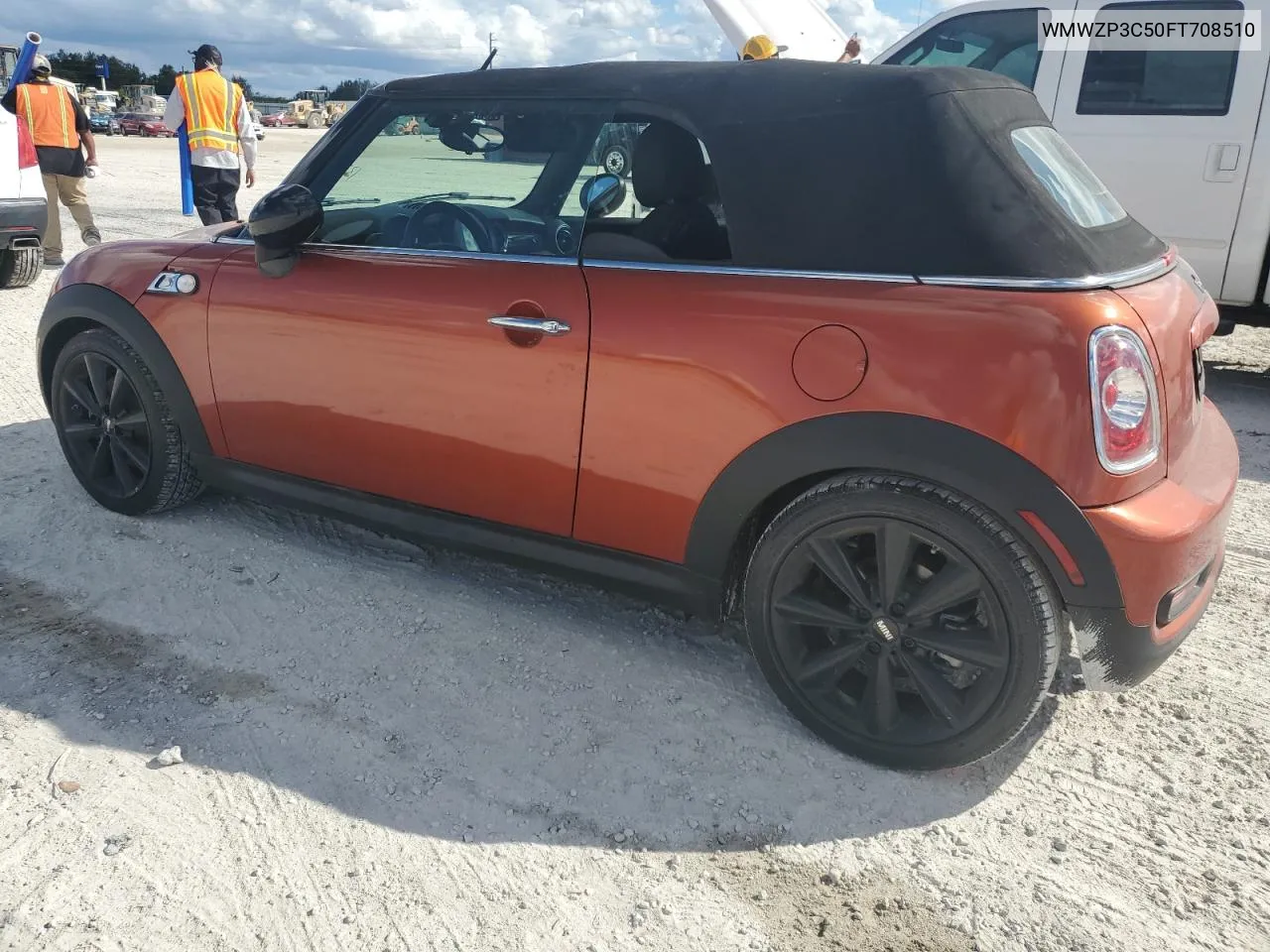 2015 Mini Cooper S VIN: WMWZP3C50FT708510 Lot: 78598784