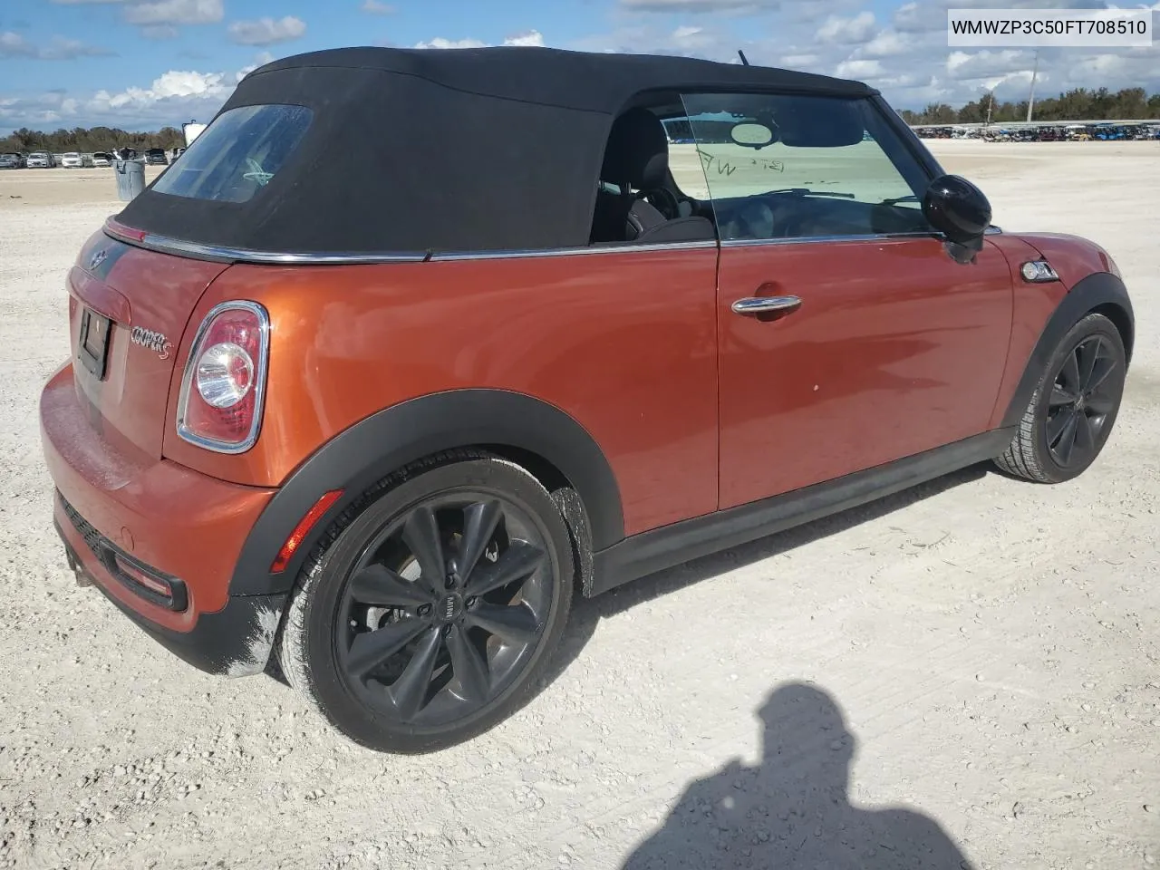 2015 Mini Cooper S VIN: WMWZP3C50FT708510 Lot: 78598784