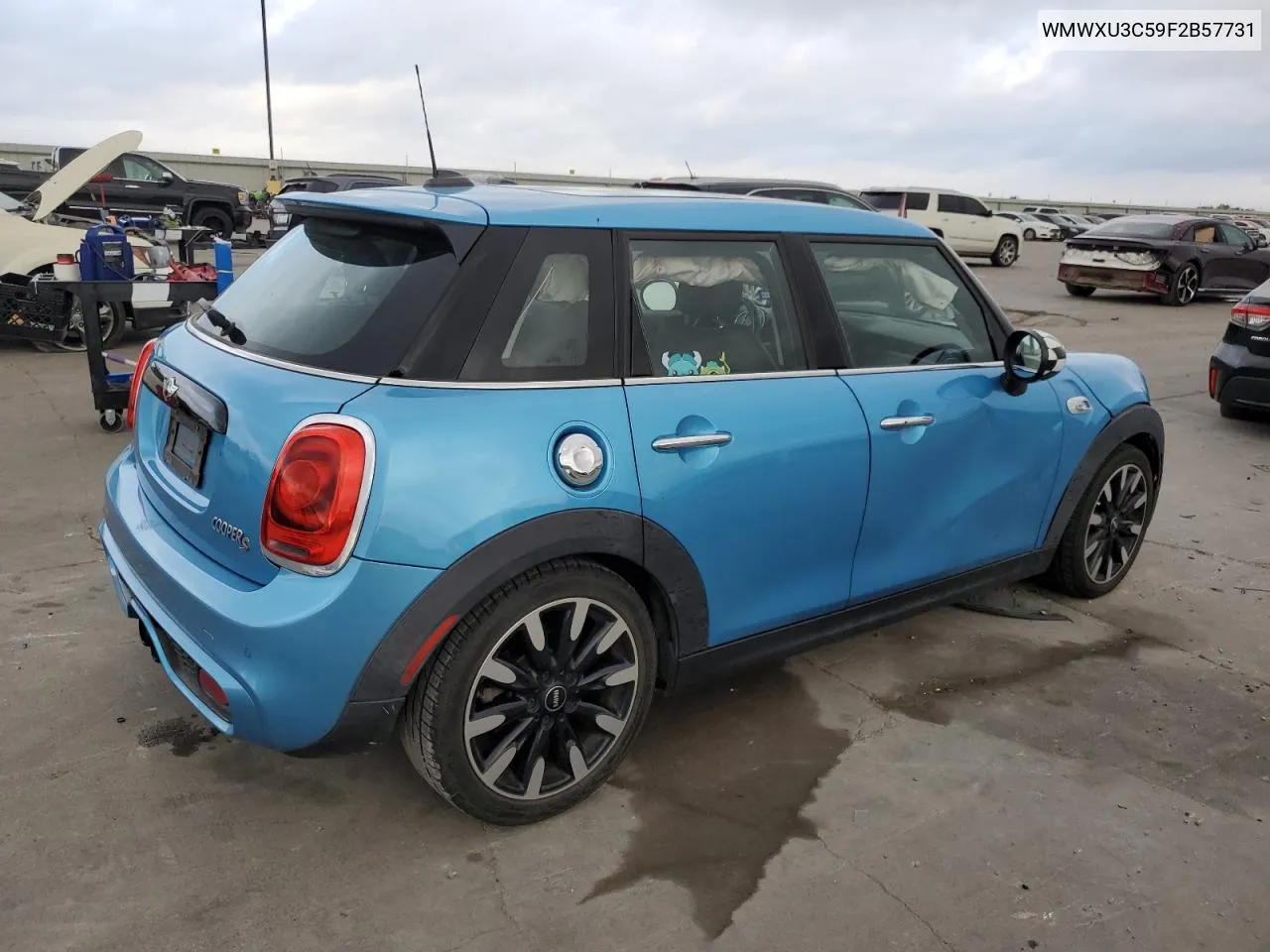 2015 Mini Cooper S VIN: WMWXU3C59F2B57731 Lot: 78599344