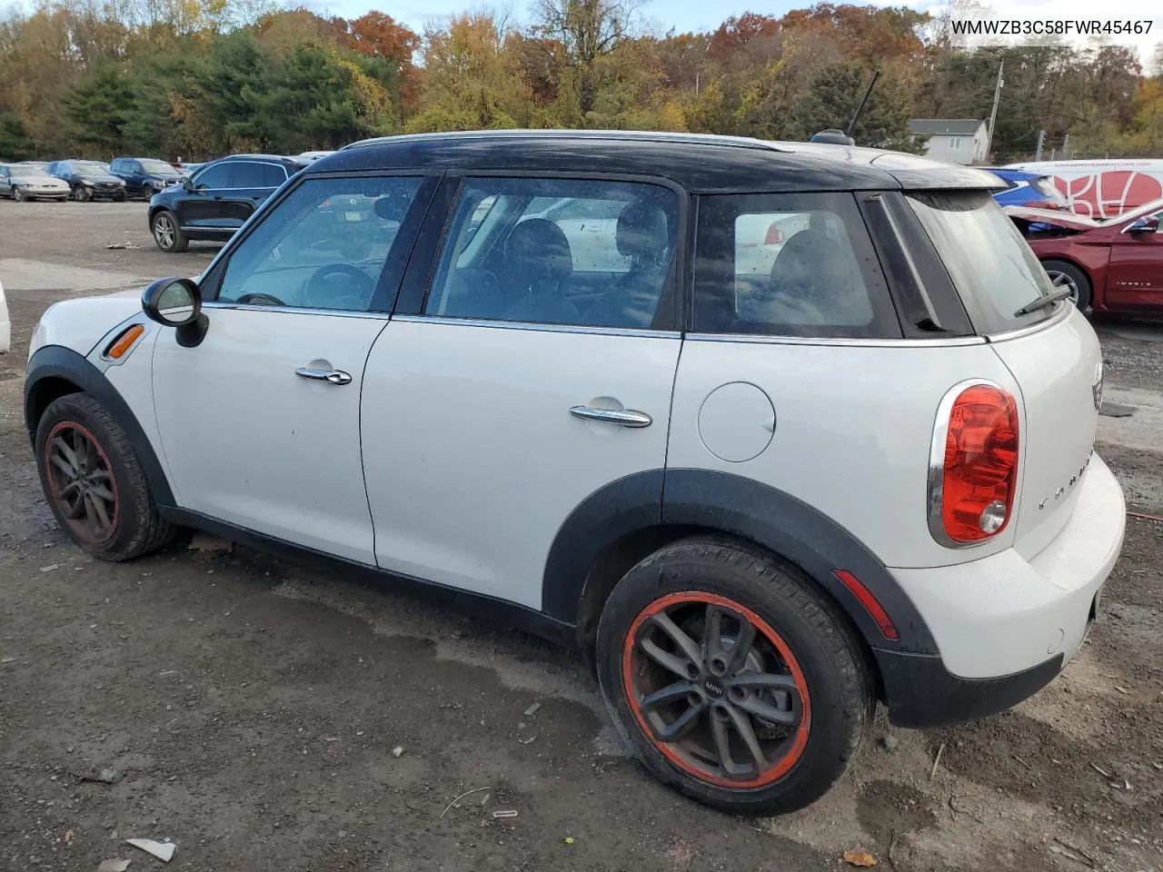 2015 Mini Cooper Countryman VIN: WMWZB3C58FWR45467 Lot: 78692634