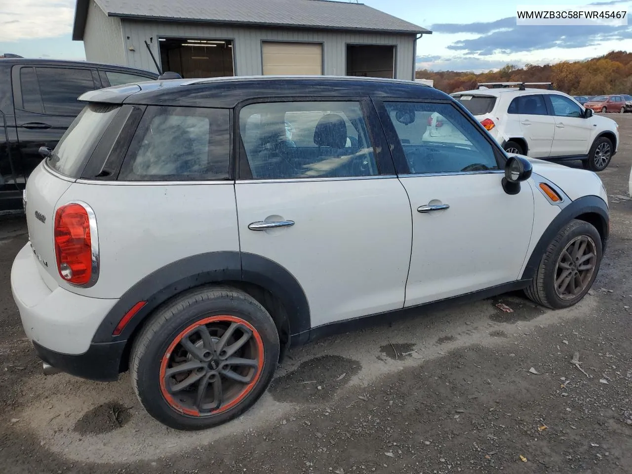 2015 Mini Cooper Countryman VIN: WMWZB3C58FWR45467 Lot: 78692634