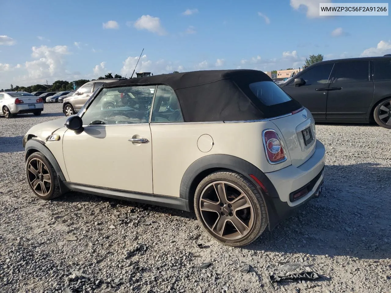 2015 Mini Cooper S VIN: WMWZP3C56F2A91266 Lot: 78983194