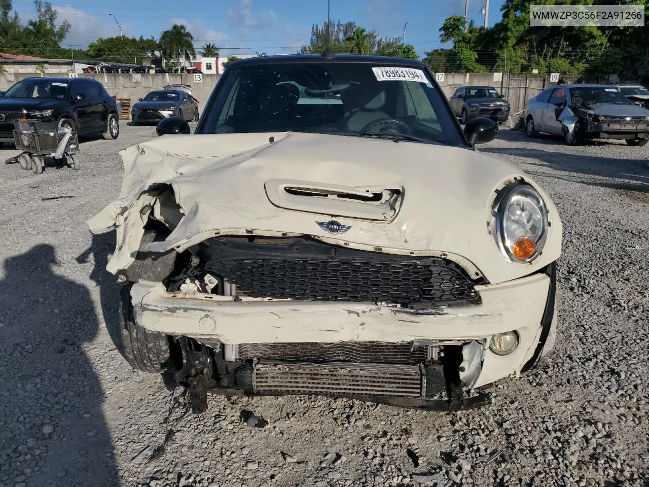 2015 Mini Cooper S VIN: WMWZP3C56F2A91266 Lot: 78983194