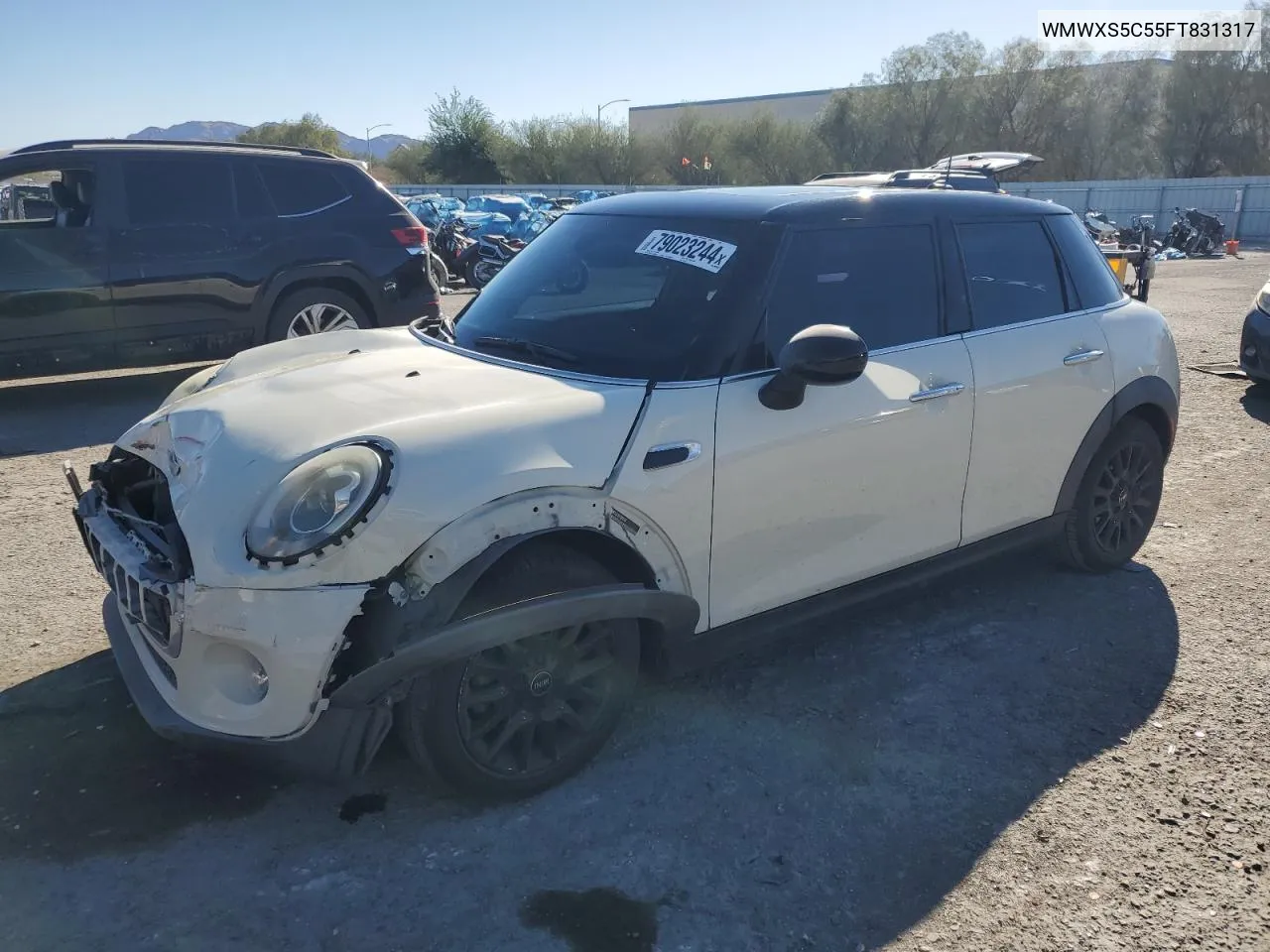 2015 Mini Cooper VIN: WMWXS5C55FT831317 Lot: 79023244