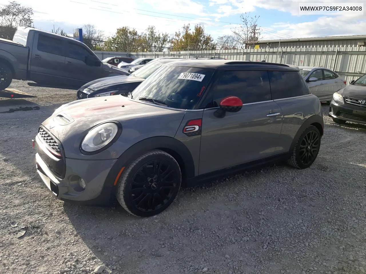 2015 Mini Cooper S VIN: WMWXP7C59F2A34008 Lot: 79071894