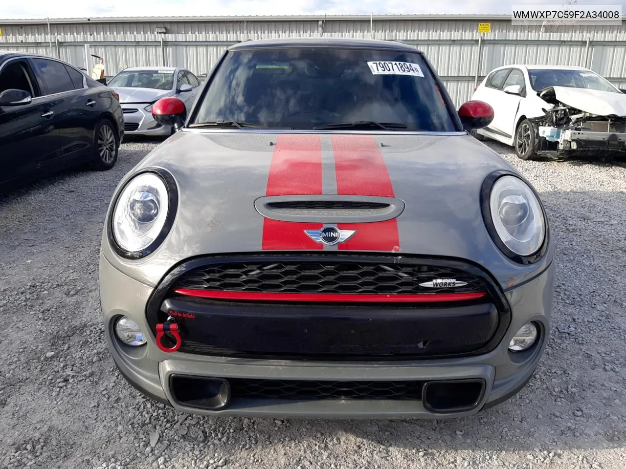 2015 Mini Cooper S VIN: WMWXP7C59F2A34008 Lot: 79071894