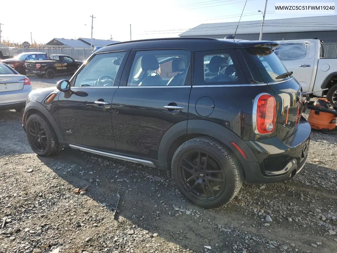 2015 Mini Cooper S Countryman VIN: WMWZC5C51FWM19240 Lot: 79180774