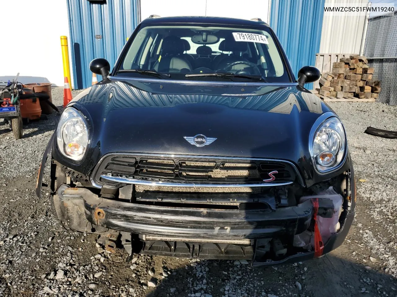 2015 Mini Cooper S Countryman VIN: WMWZC5C51FWM19240 Lot: 79180774