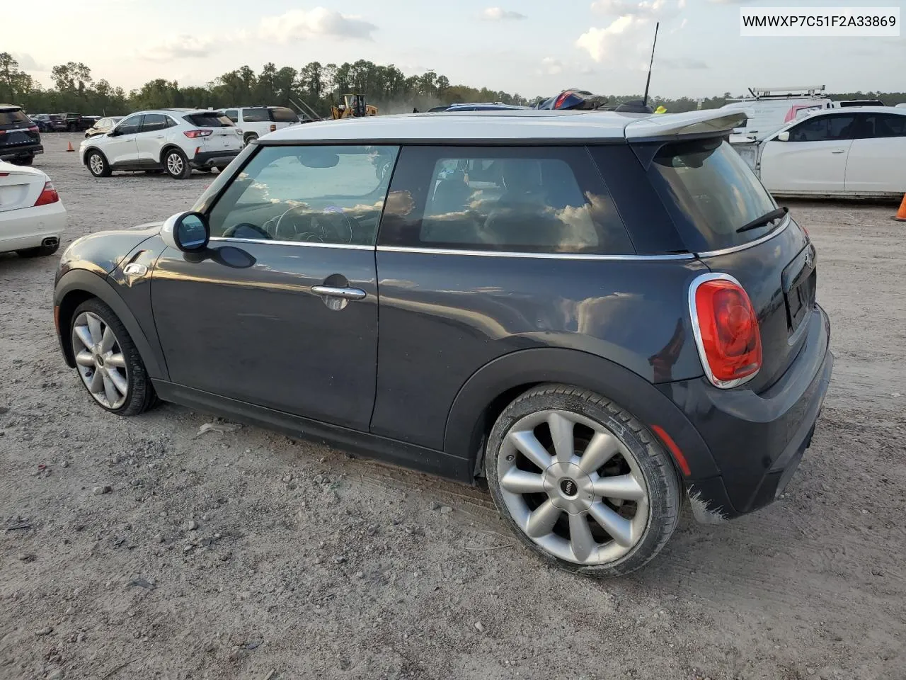 2015 Mini Cooper S VIN: WMWXP7C51F2A33869 Lot: 79630614