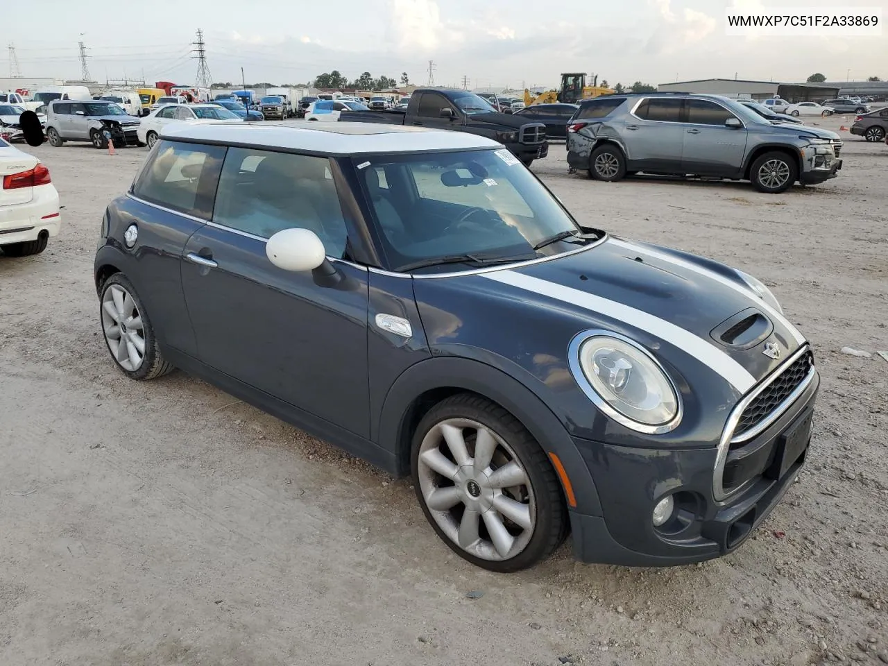 2015 Mini Cooper S VIN: WMWXP7C51F2A33869 Lot: 79630614