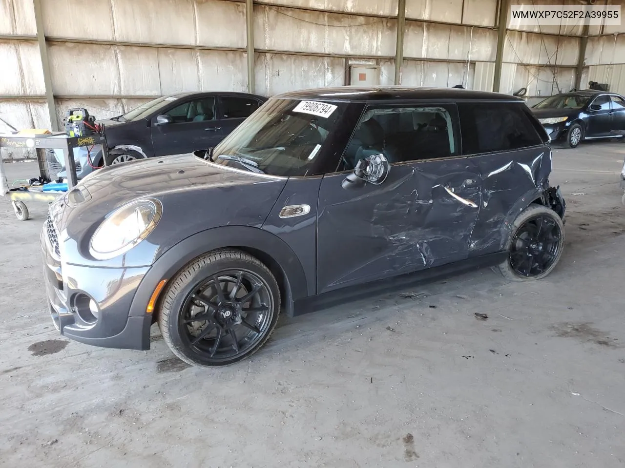 2015 Mini Cooper S VIN: WMWXP7C52F2A39955 Lot: 79906794