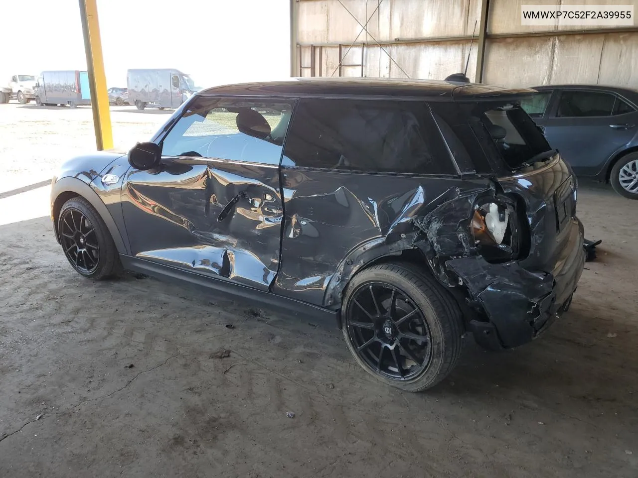 2015 Mini Cooper S VIN: WMWXP7C52F2A39955 Lot: 79906794