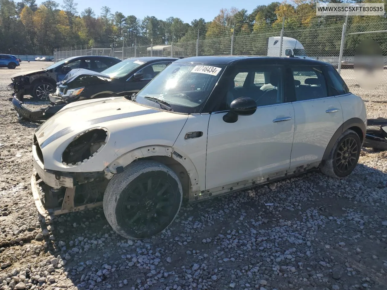 2015 Mini Cooper VIN: WMWXS5C5XFT830535 Lot: 80746434