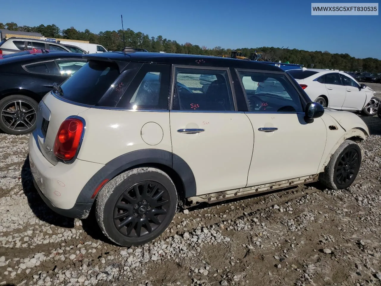 2015 Mini Cooper VIN: WMWXS5C5XFT830535 Lot: 80746434