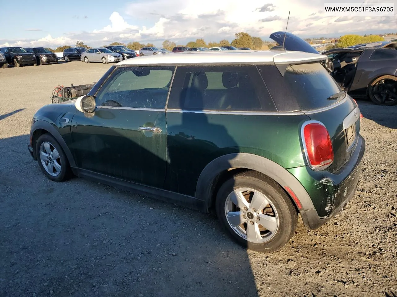 2015 Mini Cooper VIN: WMWXM5C51F3A96705 Lot: 81184614