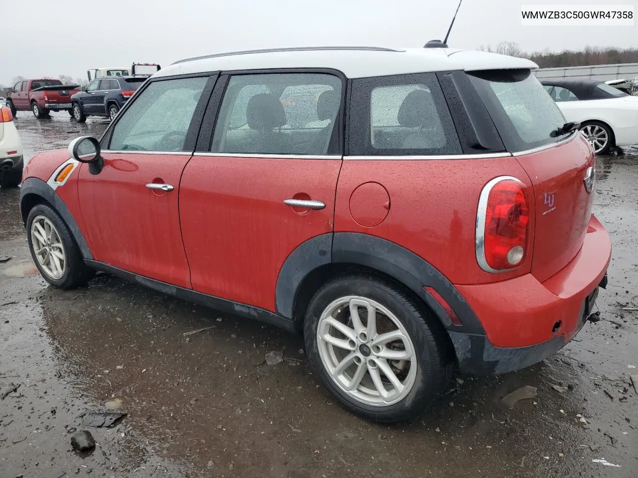 2016 Mini Cooper Countryman VIN: WMWZB3C50GWR47358 Lot: 44574154