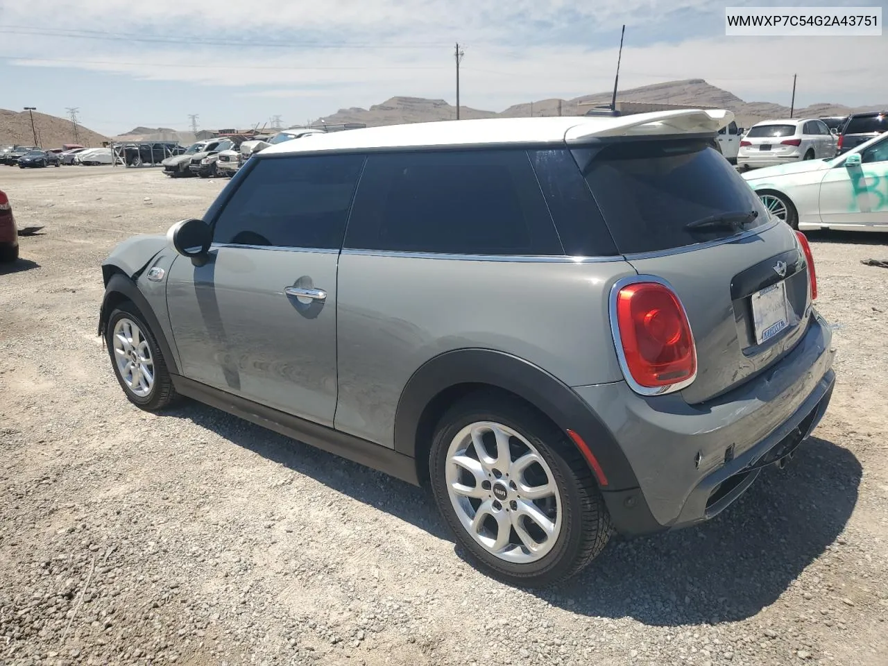 WMWXP7C54G2A43751 2016 Mini Cooper S