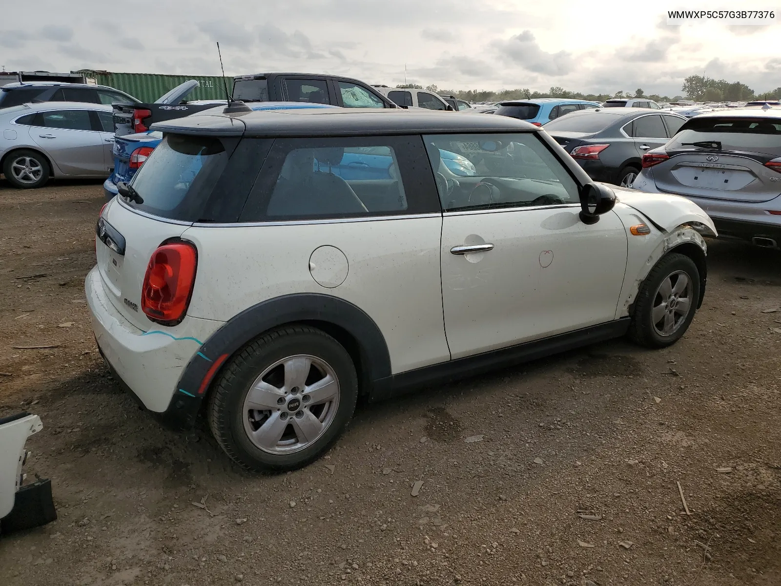 2016 Mini Cooper VIN: WMWXP5C57G3B77376 Lot: 63886664