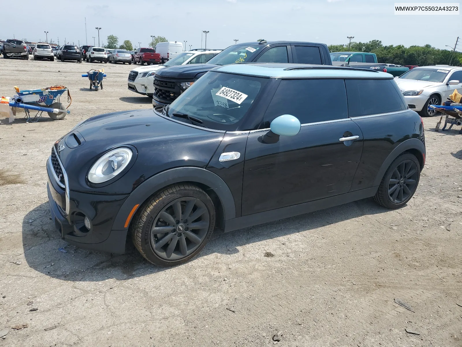 2016 Mini Cooper S VIN: WMWXP7C55G2A43273 Lot: 64927324