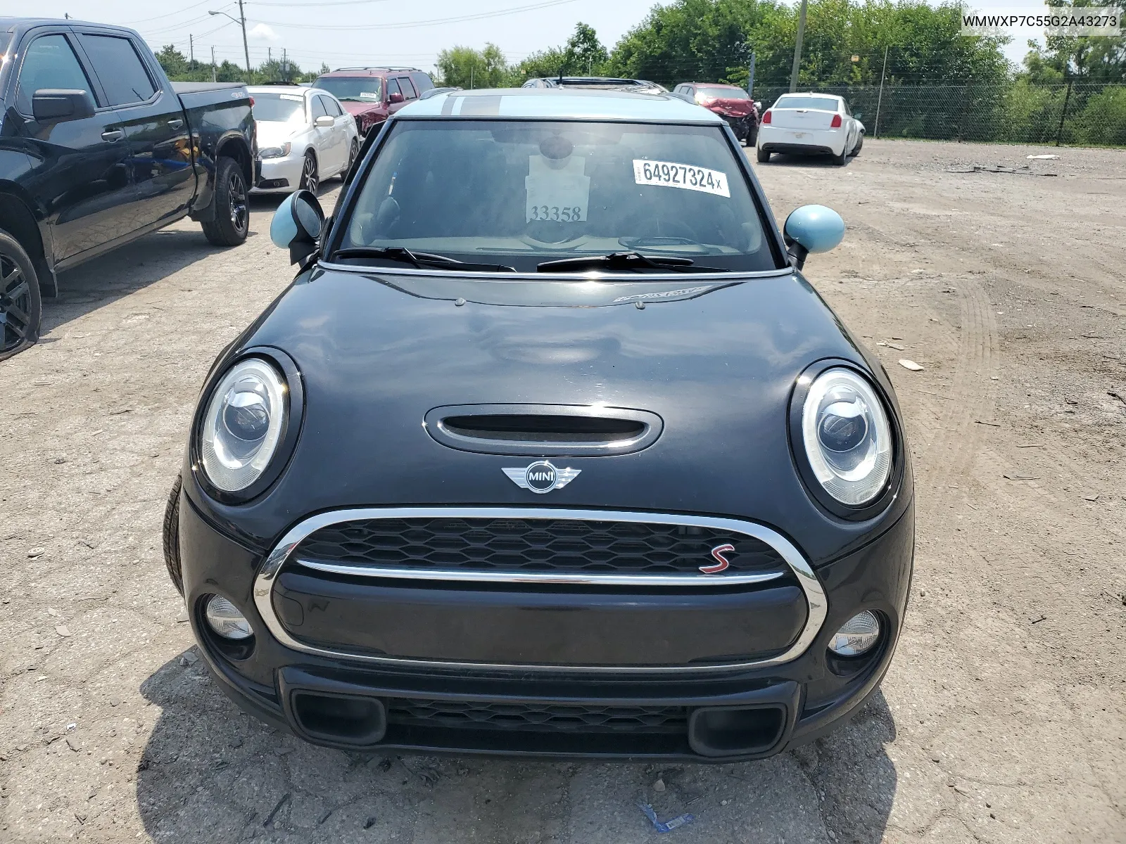 2016 Mini Cooper S VIN: WMWXP7C55G2A43273 Lot: 64927324