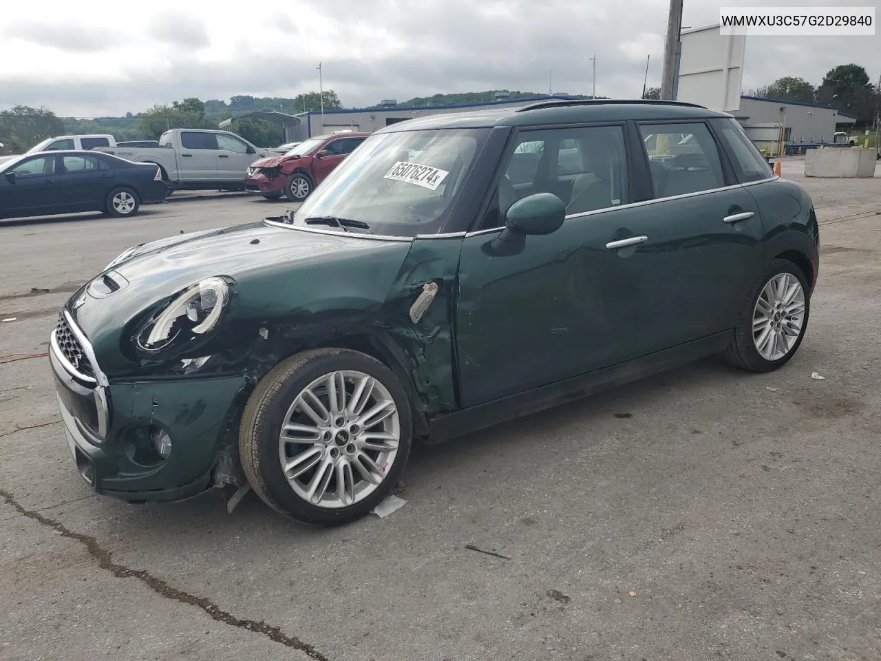 2016 Mini Cooper S VIN: WMWXU3C57G2D29840 Lot: 65076274