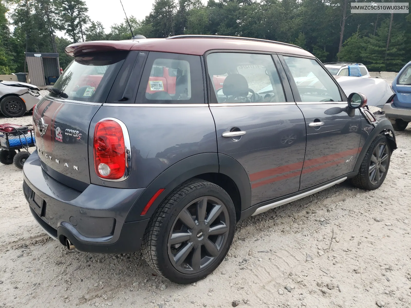 WMWZC5C51GWU03475 2016 Mini Cooper S Countryman