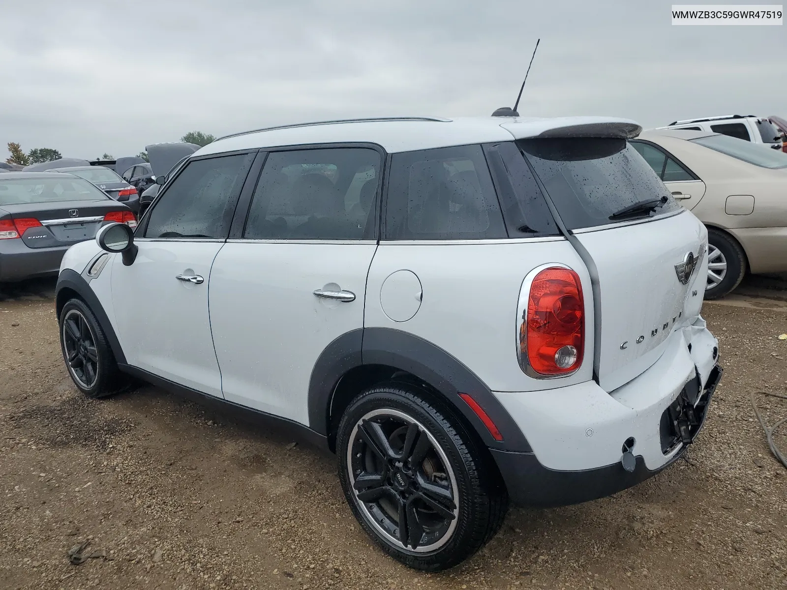 WMWZB3C59GWR47519 2016 Mini Cooper Countryman