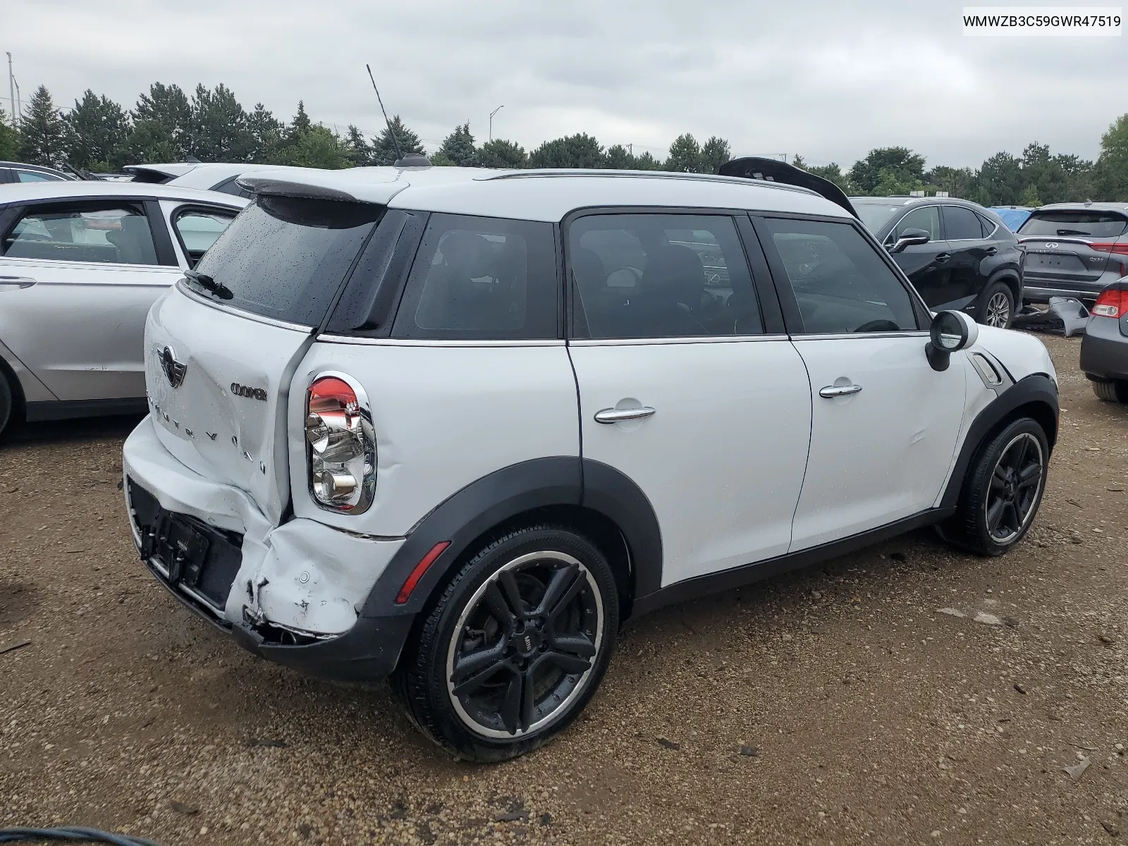 WMWZB3C59GWR47519 2016 Mini Cooper Countryman