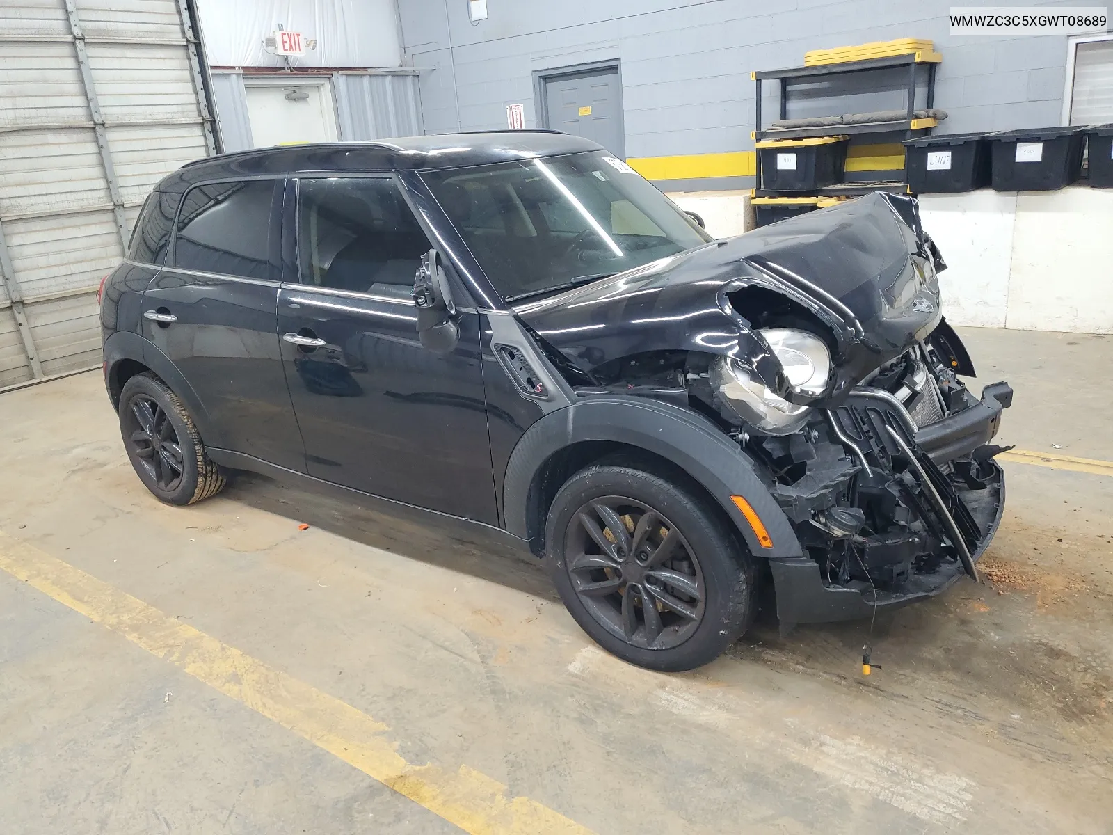 2016 Mini Cooper S Countryman VIN: WMWZC3C5XGWT08689 Lot: 67581774