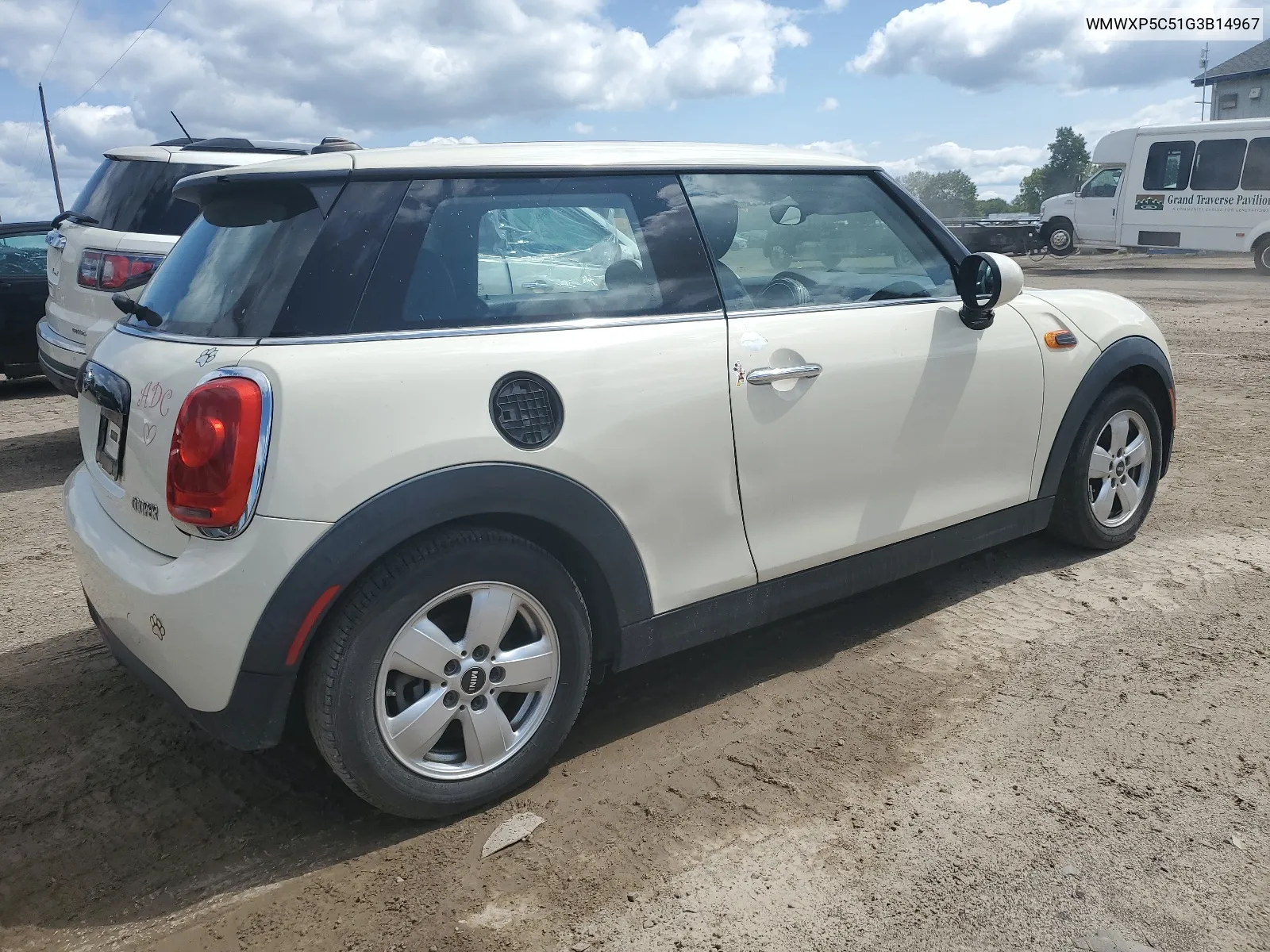 2016 Mini Cooper VIN: WMWXP5C51G3B14967 Lot: 67865084