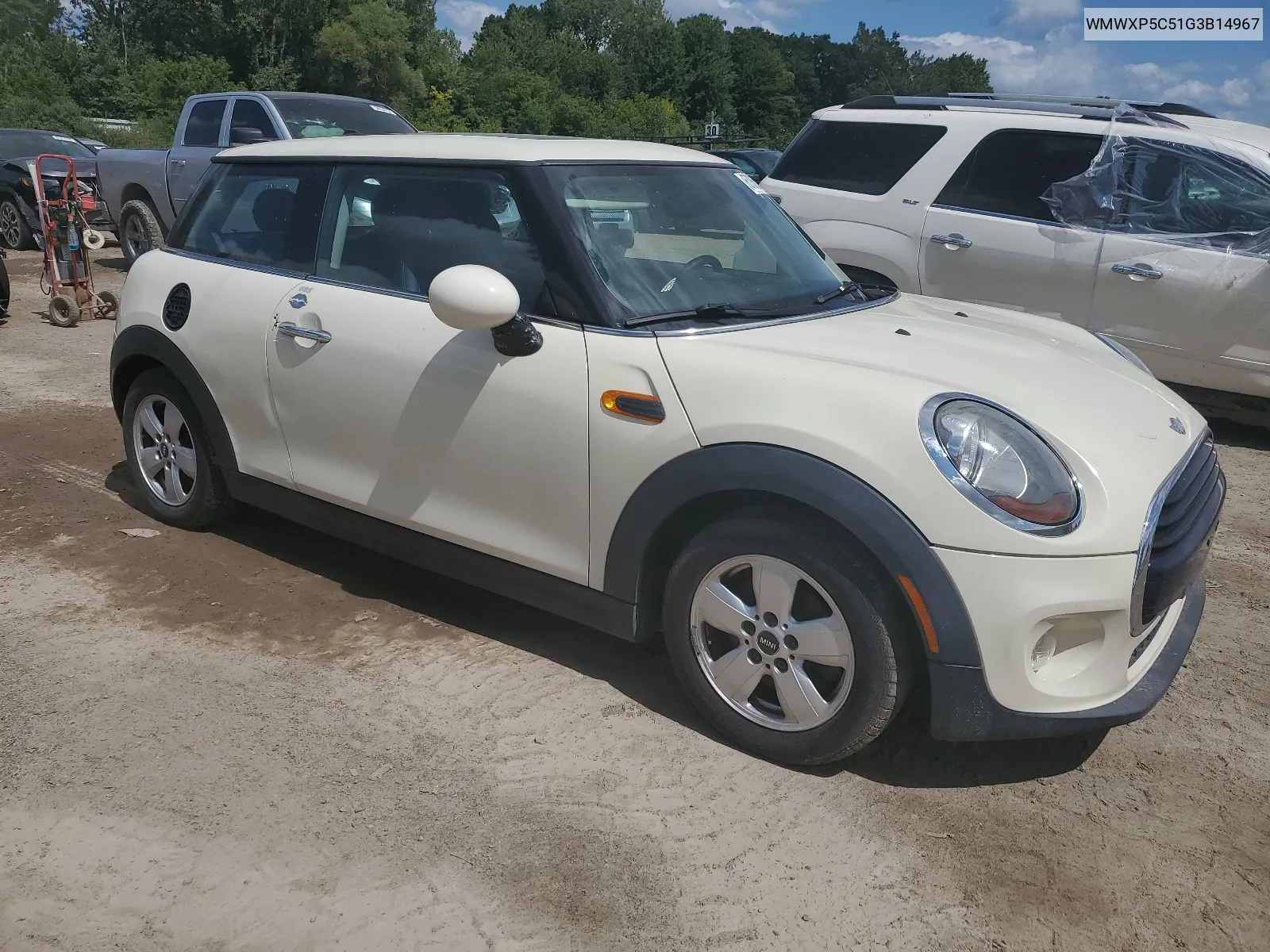 2016 Mini Cooper VIN: WMWXP5C51G3B14967 Lot: 67865084