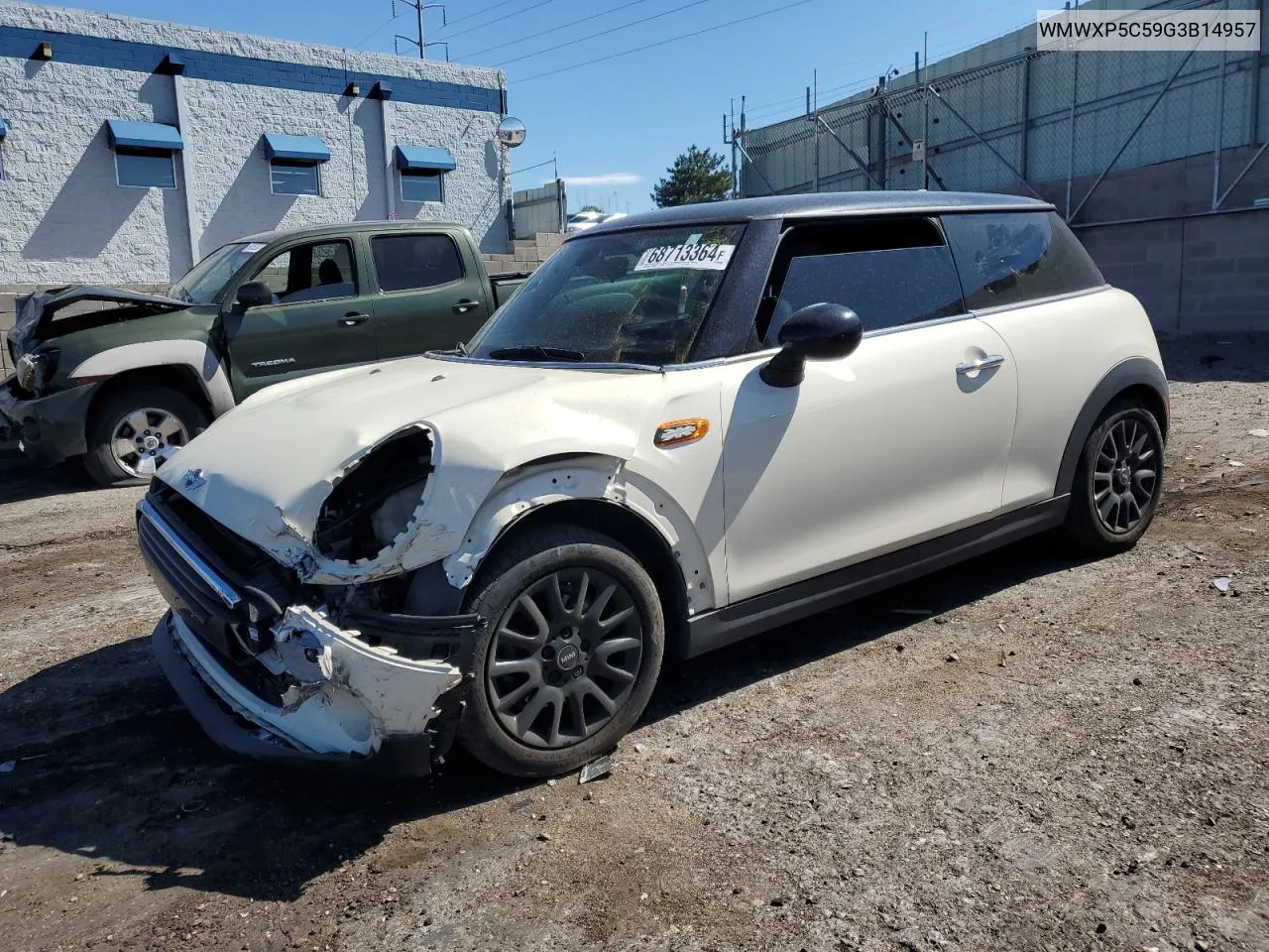 2016 Mini Cooper VIN: WMWXP5C59G3B14957 Lot: 68713364