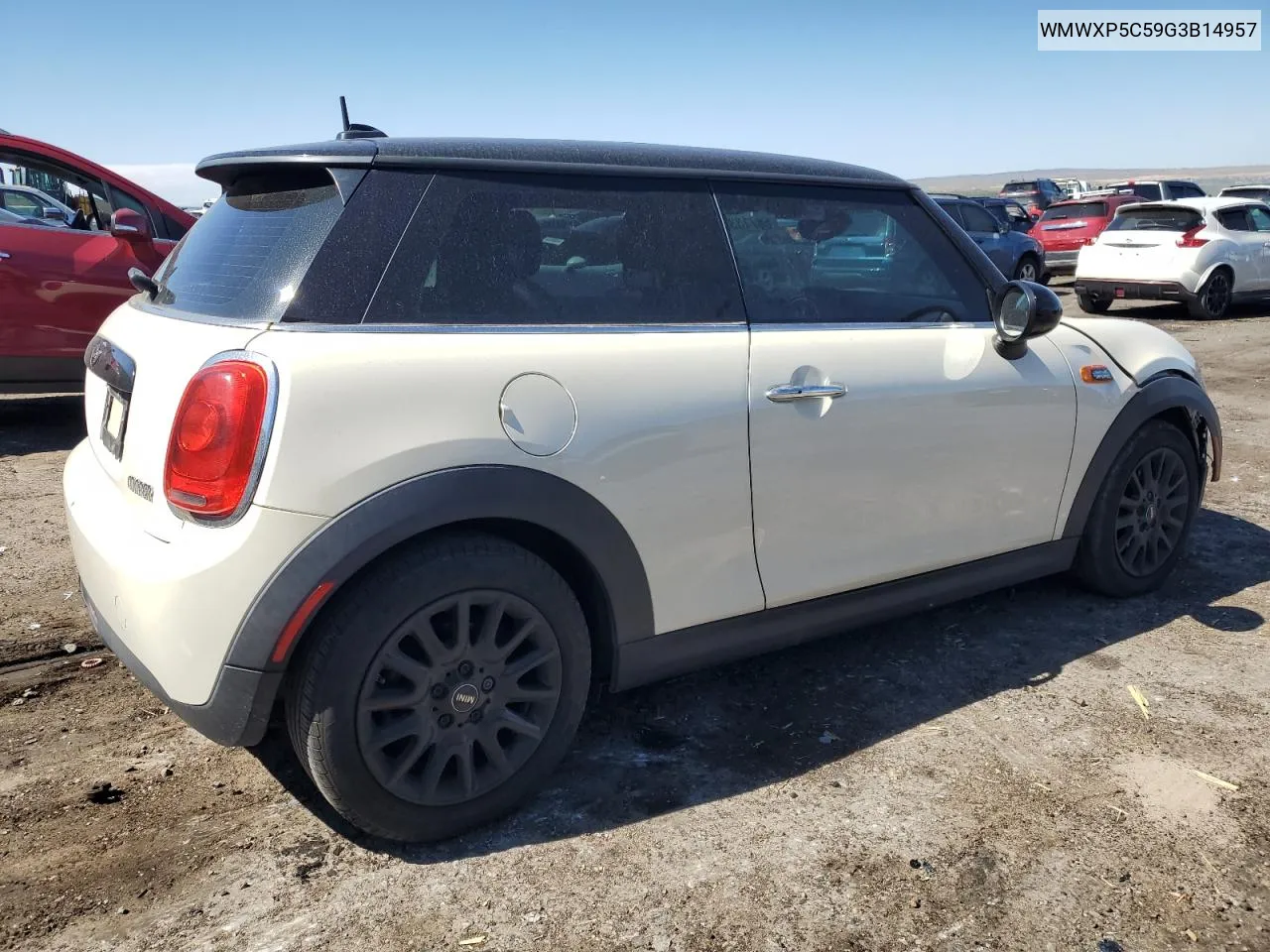 2016 Mini Cooper VIN: WMWXP5C59G3B14957 Lot: 68713364