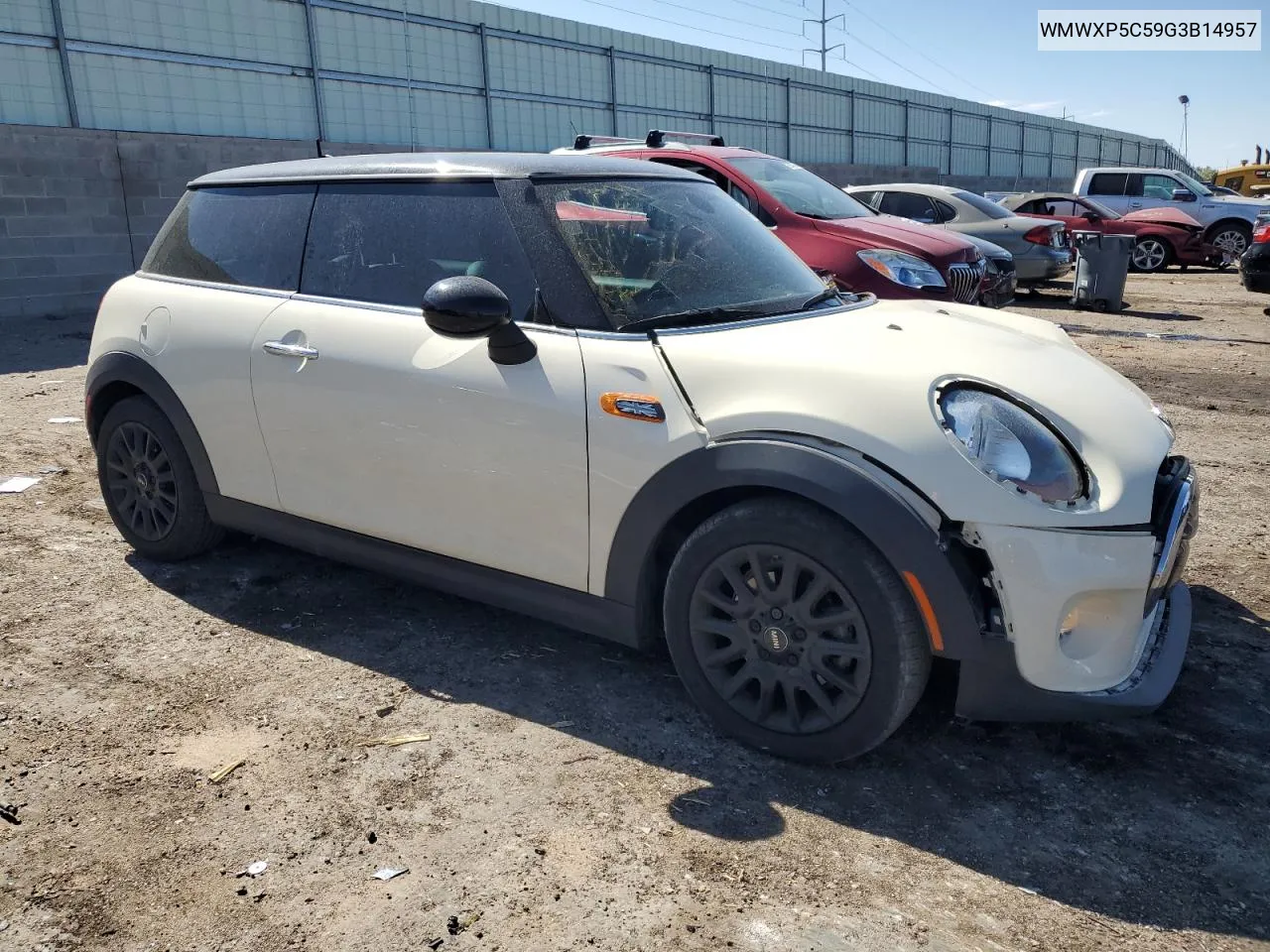 2016 Mini Cooper VIN: WMWXP5C59G3B14957 Lot: 68713364