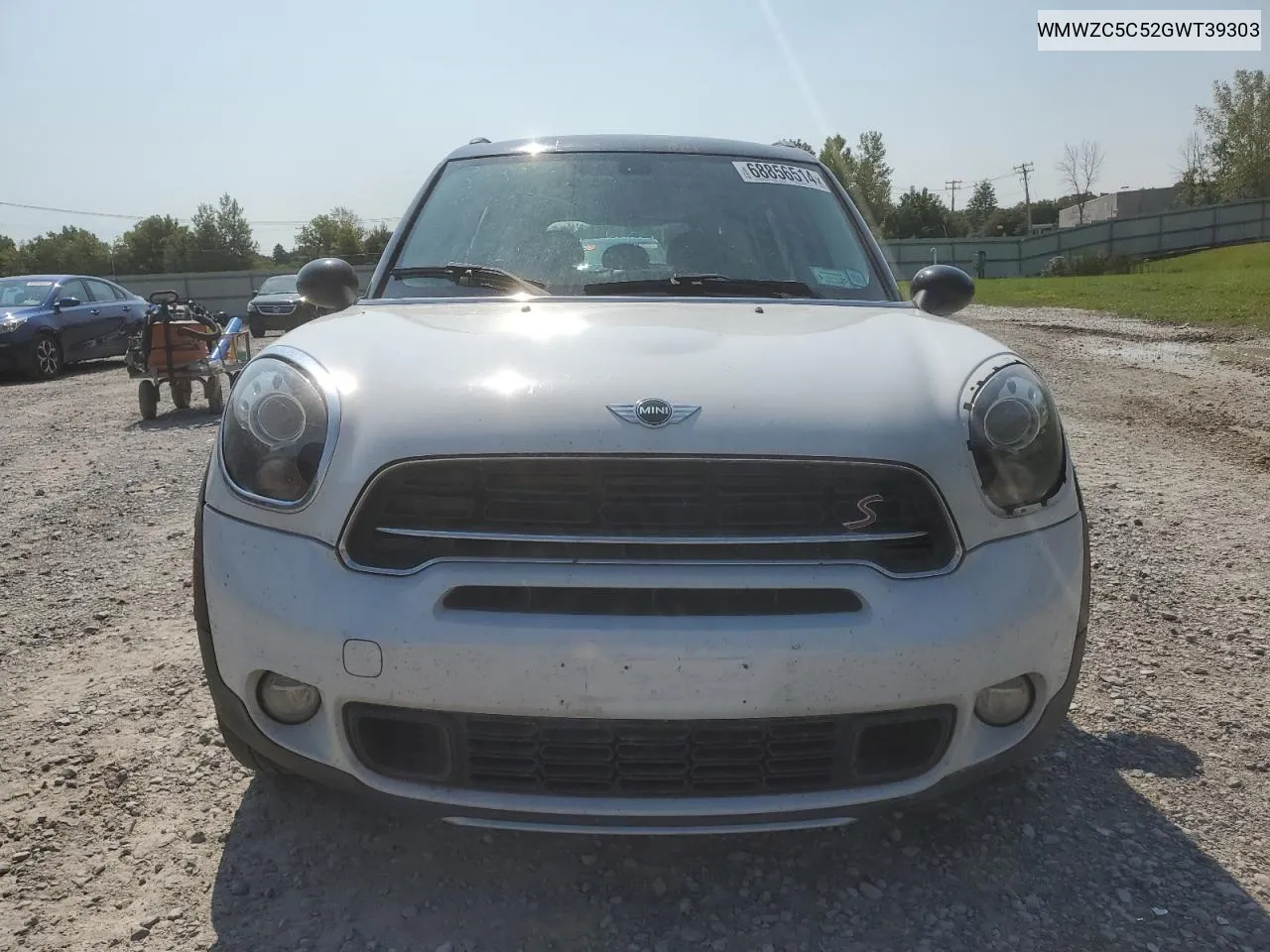 WMWZC5C52GWT39303 2016 Mini Cooper S Countryman