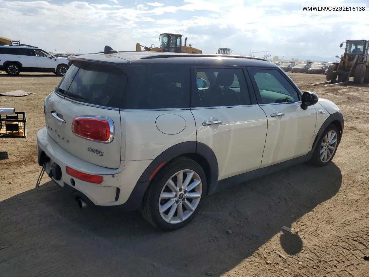 2016 Mini Cooper S Clubman VIN: WMWLN9C52G2E16138 Lot: 68868524