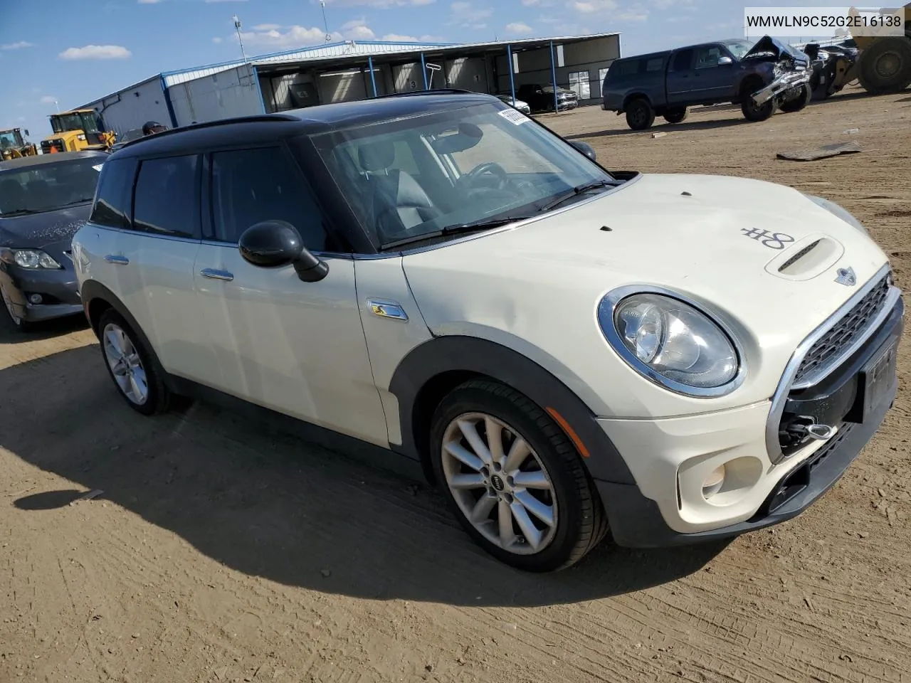 2016 Mini Cooper S Clubman VIN: WMWLN9C52G2E16138 Lot: 68868524