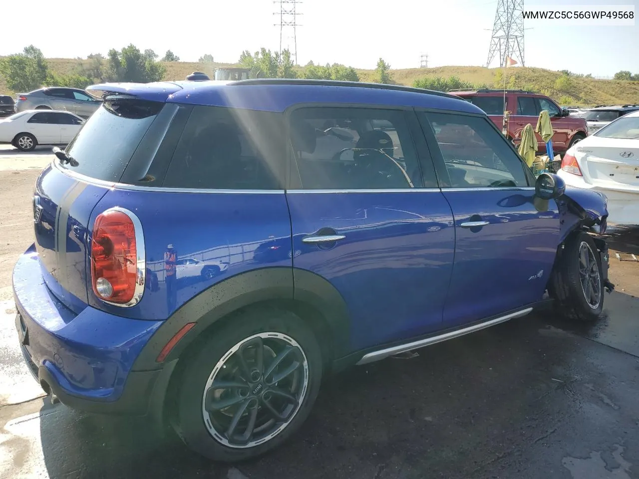 2016 Mini Cooper S Countryman VIN: WMWZC5C56GWP49568 Lot: 69806164