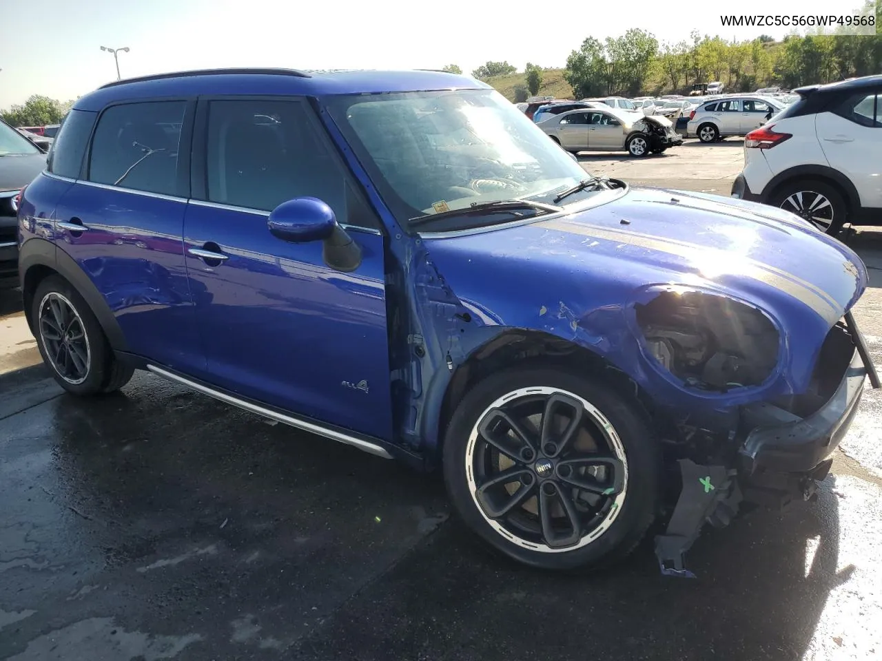 WMWZC5C56GWP49568 2016 Mini Cooper S Countryman