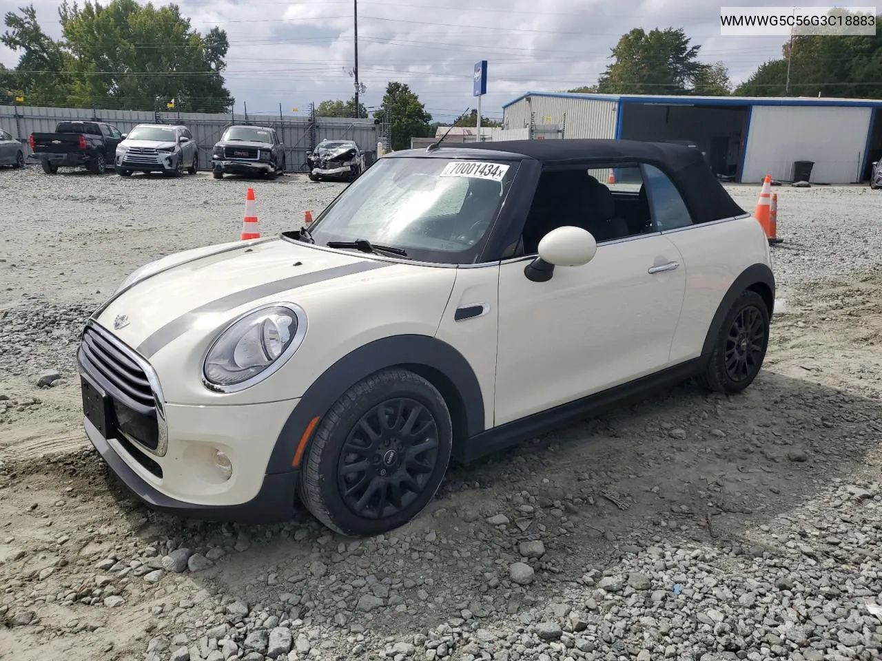 WMWWG5C56G3C18883 2016 Mini Cooper