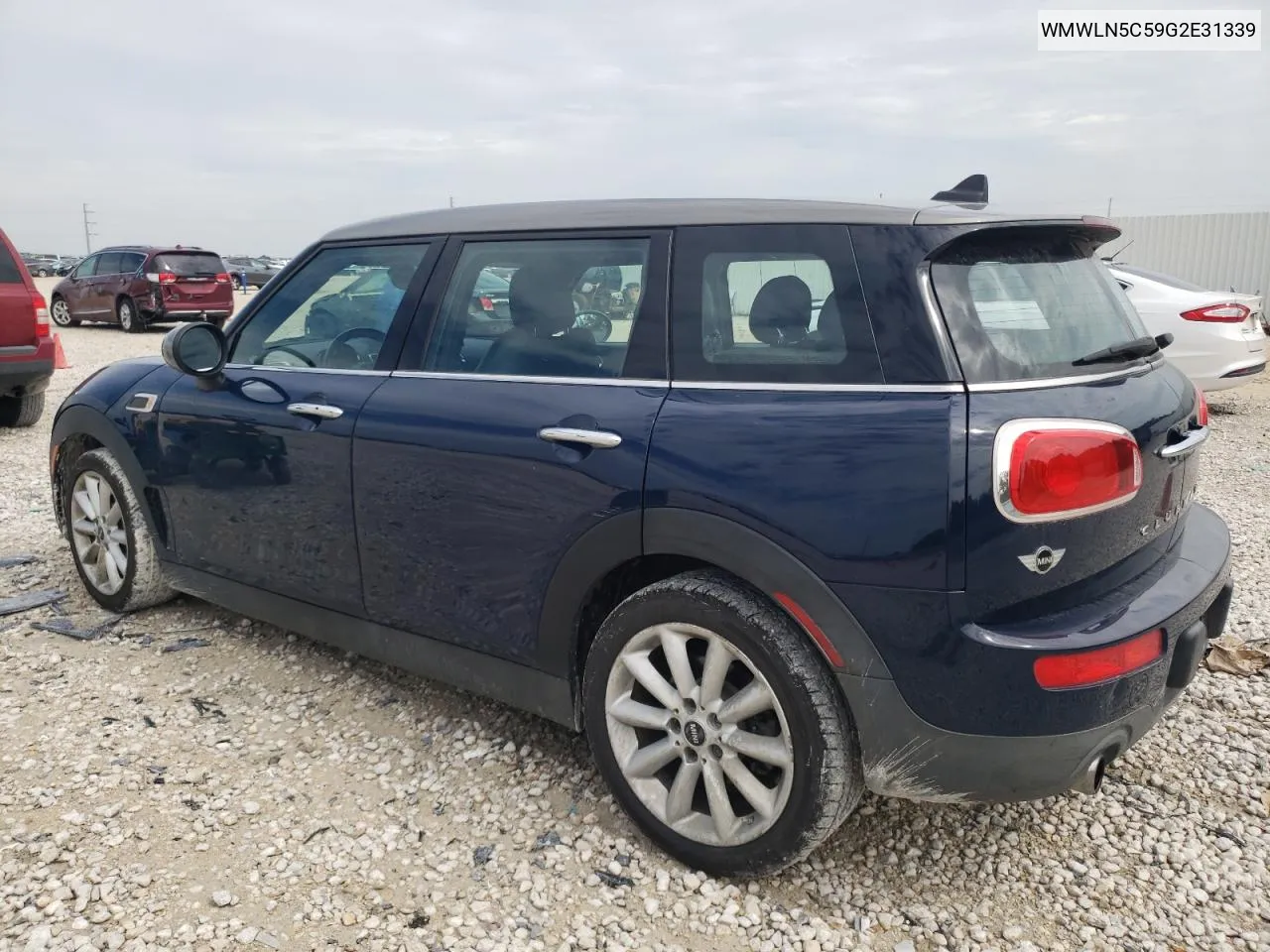 WMWLN5C59G2E31339 2016 Mini Cooper Clubman