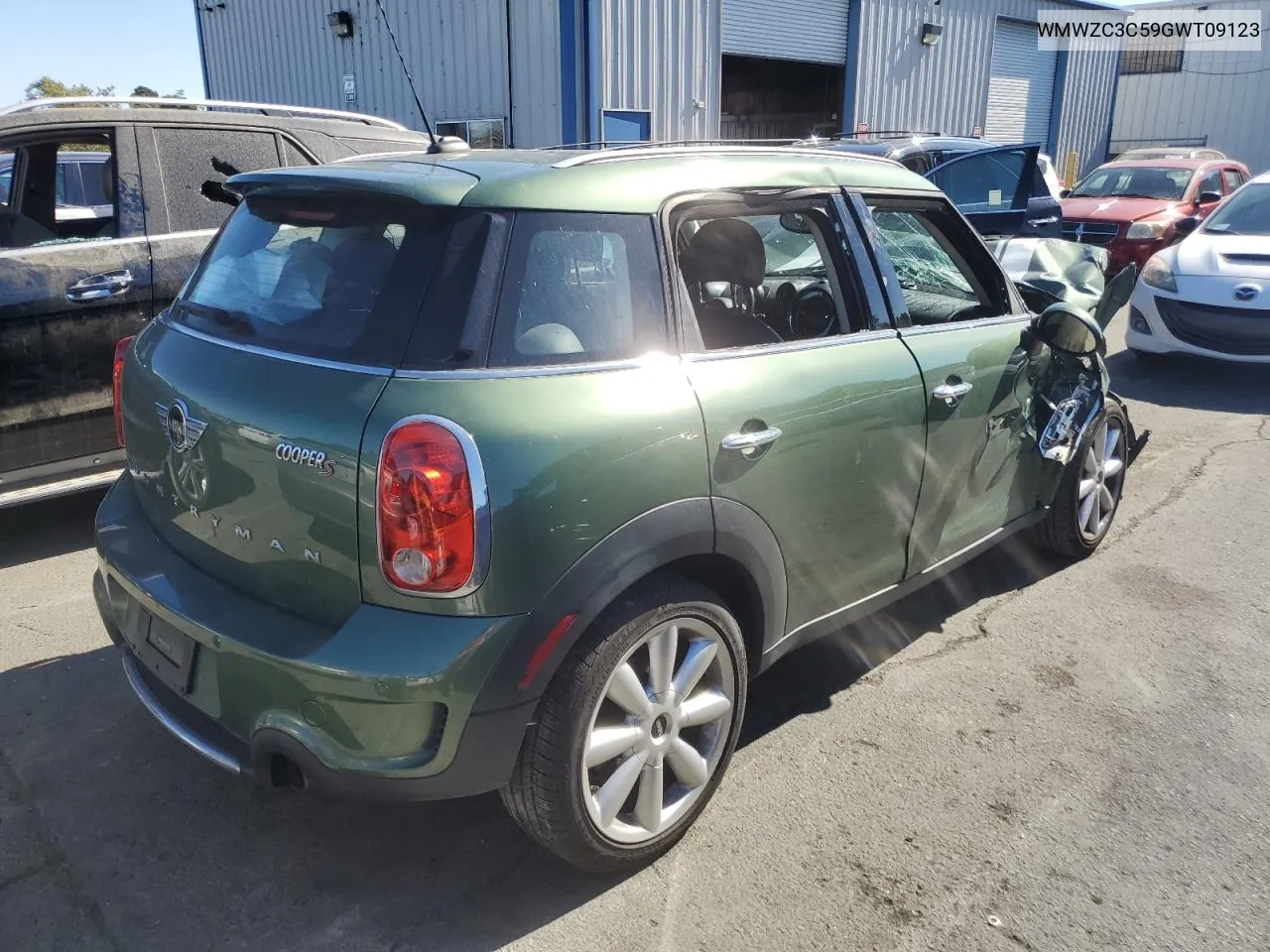 2016 Mini Cooper S Countryman VIN: WMWZC3C59GWT09123 Lot: 70437244