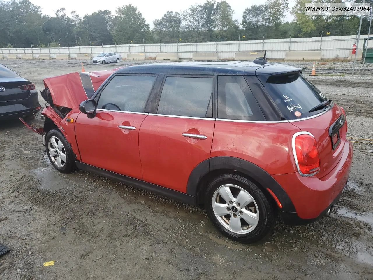 WMWXU1C5XG2A93964 2016 Mini Cooper