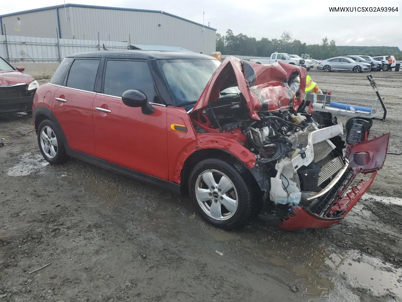 WMWXU1C5XG2A93964 2016 Mini Cooper