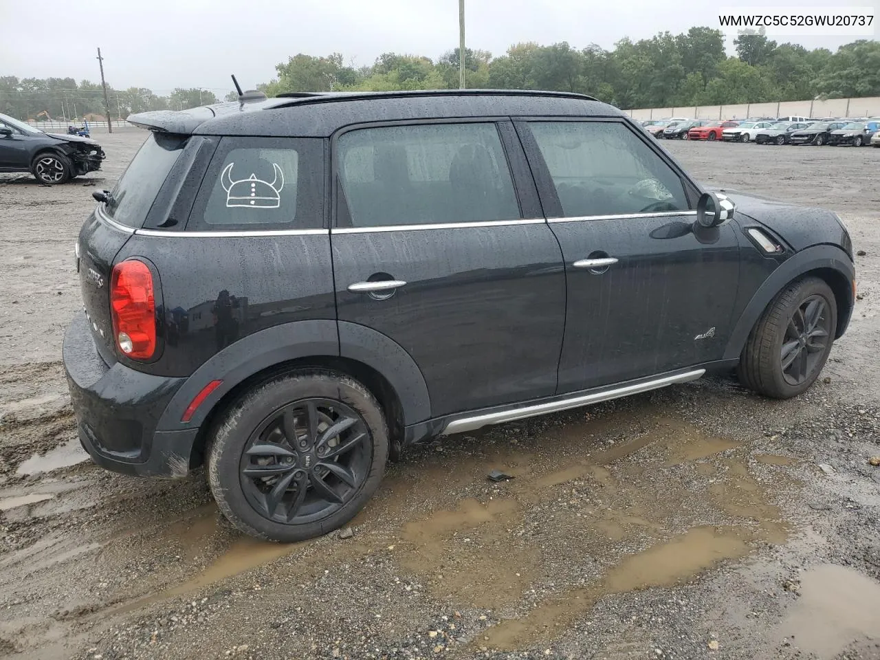 2016 Mini Cooper S Countryman VIN: WMWZC5C52GWU20737 Lot: 72658214