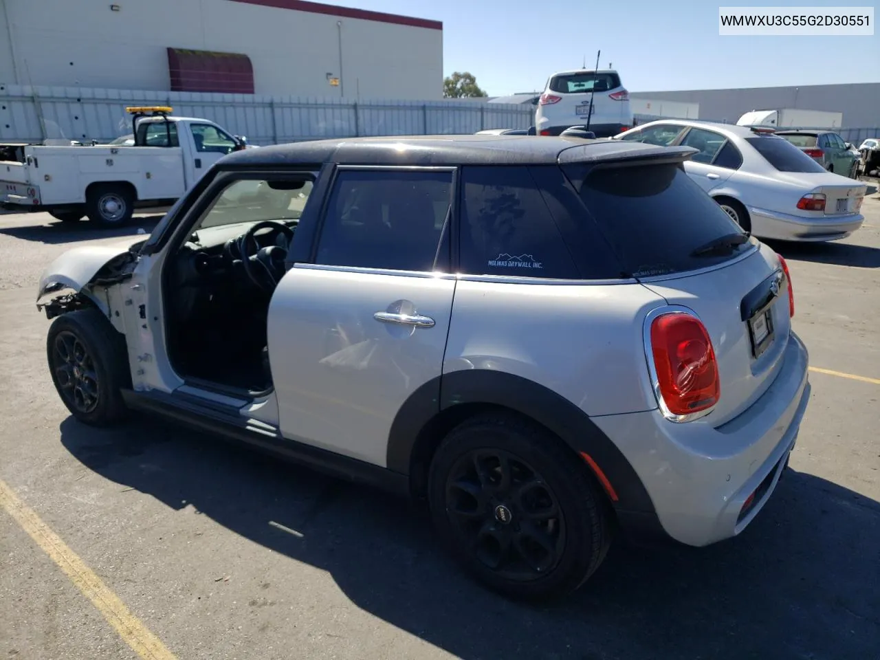 2016 Mini Cooper S VIN: WMWXU3C55G2D30551 Lot: 72732444