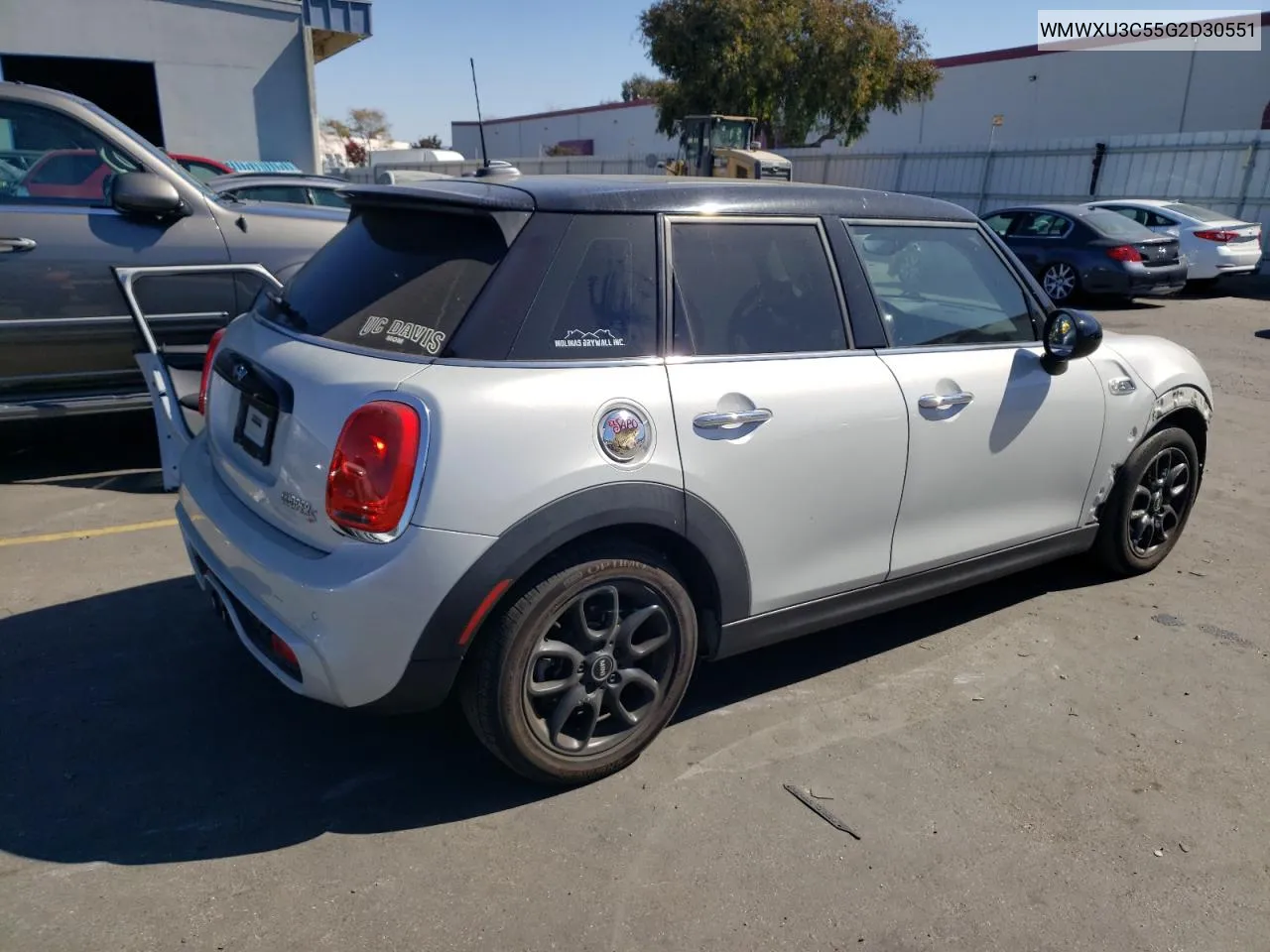 2016 Mini Cooper S VIN: WMWXU3C55G2D30551 Lot: 72732444